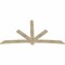 Ekena Millwork Alberta Rough Sawn Timber Gable Bracket, Douglas Fir, 108"W x 58"H x 2"D x 6"F, 13/12 Pitch GBW108X58X0206ALB00RDF - alternate 4